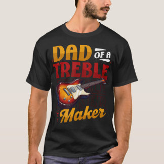 Akustische Gitarrenmusik Vater eines Diskants T-Shirt