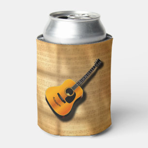 Akustische Vintage Gitarre mit Dosenkühler