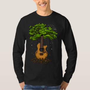 Akustischer Gitarrenbaum T-Shirt