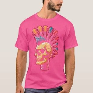 Akustischer Gitarrenschädel - Gitarrist Instrument T-Shirt