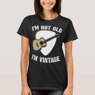 Akustisches Plektrum - Coole Gitarre - Coole Gitar T-Shirt
