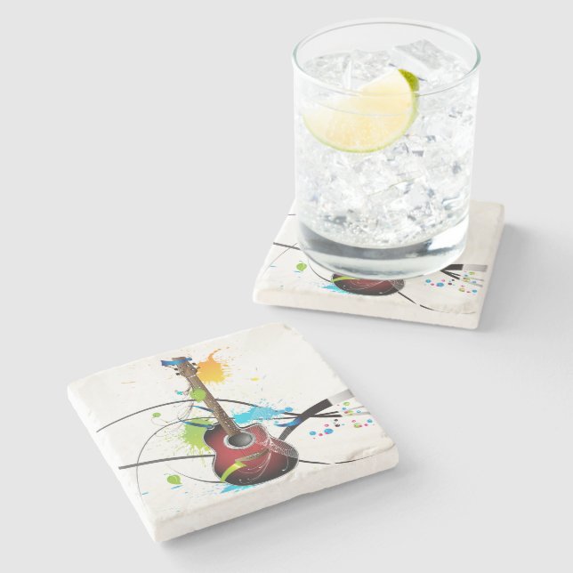 Akustisches Spritzen Steinuntersetzer (Seitenansicht)