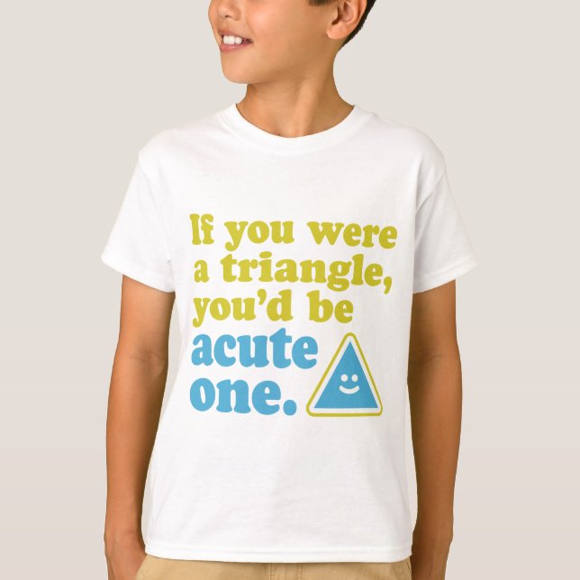 Akutes Dreieck T-Shirt (Vorderseite)