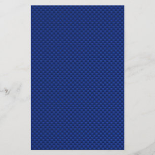 Akzent Blue Carbon Fibre wie Print Background Briefpapier