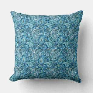 Akzent-Kissen Paisley-Druck Kissen