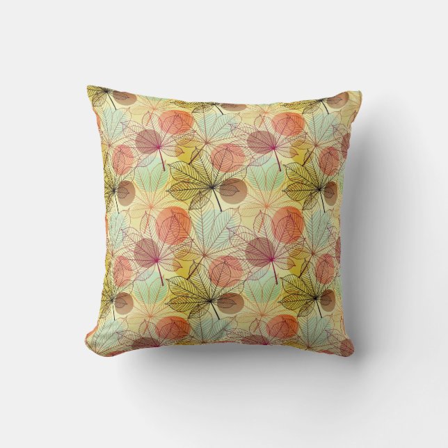 Akzent Pillow-Autumn Leaves Kissen (Vorderseite)