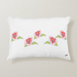 Akzente Kissen : Exotische Blume