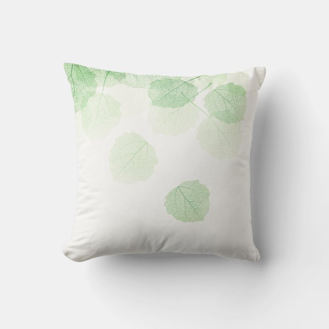 Akzente Pillow- Nature-Blätter Kissen (Vorderseite)