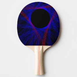 Akzentes geometrisches Pingpongpaddel Tischtennis Schläger