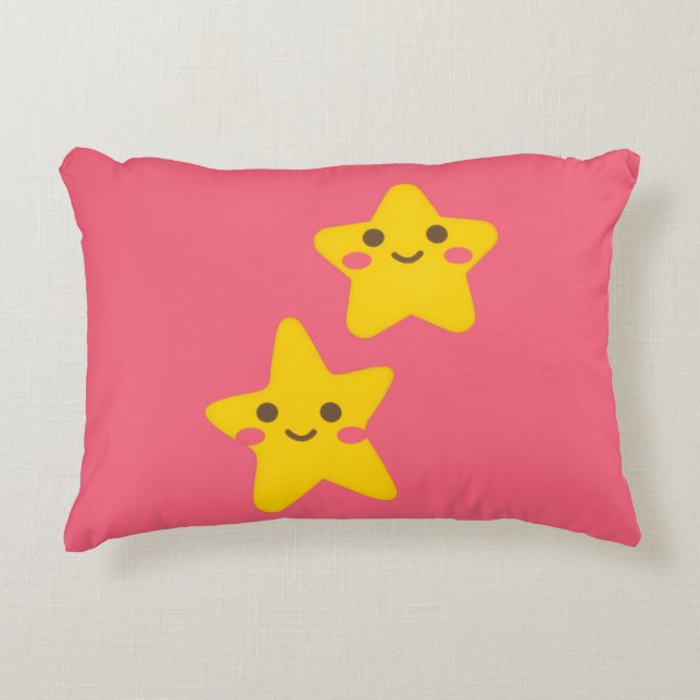 Akzentkissen Smiling Stars Dekokissen (Vorderseite)