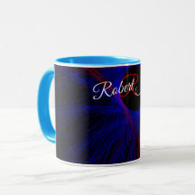 Akzentuierte Dreiecks-Geometrie-Kaffeetasse