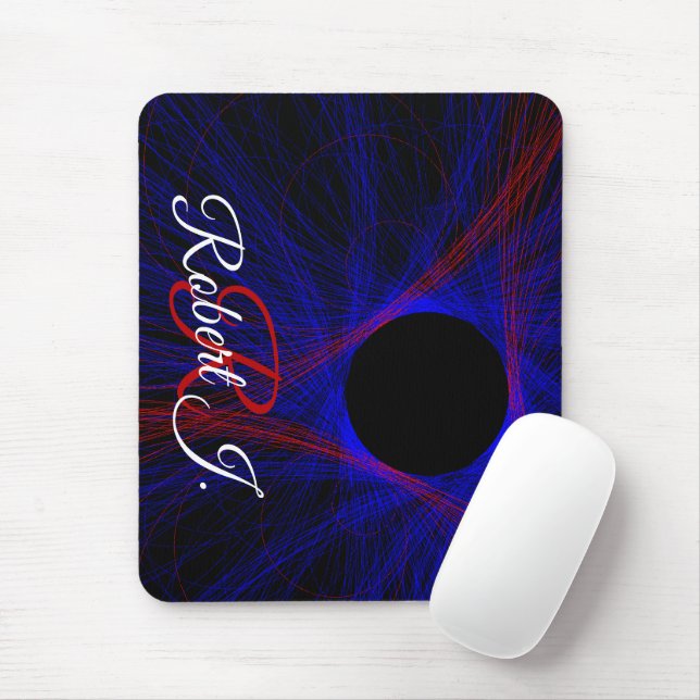 Akzentuierte Dreiecks-Geometrie-Mauspad Mousepad (Mit Mouse)