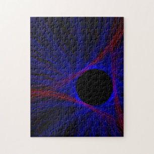 Akzentuiertes Dreieck-Geometrie-Puzzle Puzzle