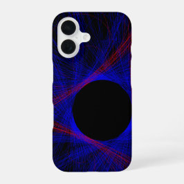 Akzentuiertes Dreieck-Geometrisches iPhone 16 Case Hülle