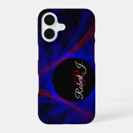 Akzentuiertes Dreieck-Geometrisches iPhone 16 Case Hülle