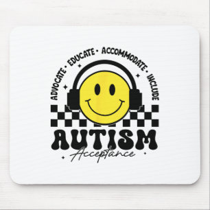 Akzeptanz der Autismus-Sensibilisierung Spezielle Mousepad