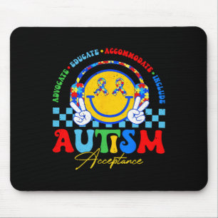 Akzeptanz der Autismus-Sensibilisierung Spezielle Mousepad