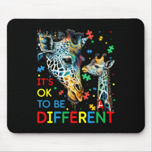 Akzeptanz der Autismus-Sensibilität Frauen haben i Mousepad