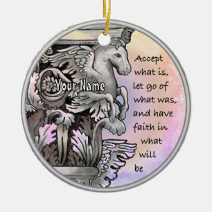 Akzeptanz Keramik Ornament