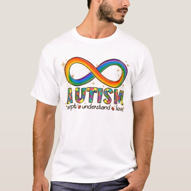 Akzeptanz, Liebe, Verständnis von Autismus T-Shirt (Vorderseite)