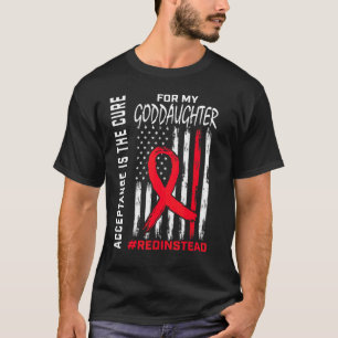 Akzeptanz Redstattdessen Rot statt Autismus Goddau T-Shirt