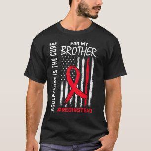 Akzeptanz RotStatt Rosa Autismus Brot T-Shirt