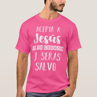 Akzeptiere Jesus In Deinem Herzen aje Christlich G T-Shirt