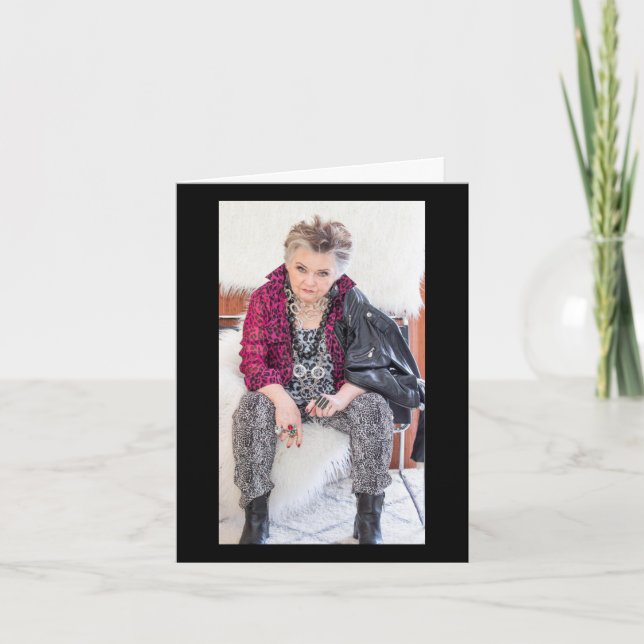 Akzeptiere, Lass hin und habe Glauben Karte (Vorderseite)