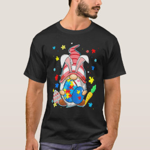 Akzeptiere Verstehe Liebe Gnom Autismusbewusstsein T-Shirt