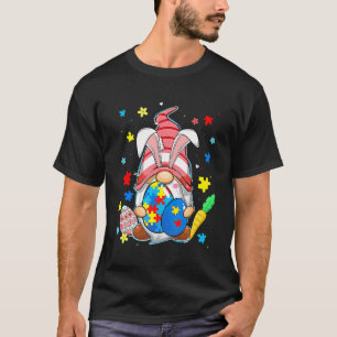 Akzeptiere Verstehe Liebe Gnom Autismusbewusstsein T-Shirt