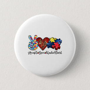 Akzeptieren der Liebe Verständnis für die Liebe Au Button