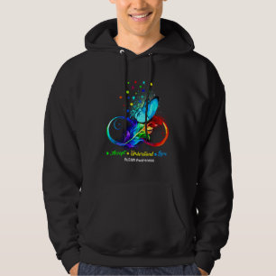 Akzeptieren Sie das Bewusstsein für die Autismus-L Hoodie