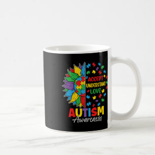 Akzeptieren Sie den Autismus-Tag der Liebe Kaffeetasse