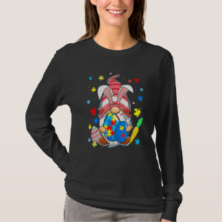 Akzeptieren Sie Liebe Gnome Autismus Bewusstsein O T-Shirt