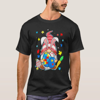 Akzeptieren Sie Liebe Gnome Autismus Bewusstsein O T-Shirt