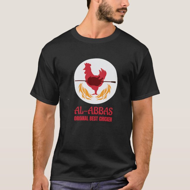 Al Abbas Original Bestes Hähnchen T-Shirt (Vorderseite)