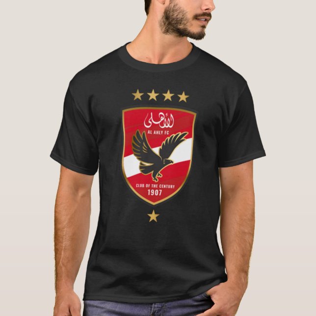 Al Ahly FC Wappen | Club des Jahrhunderts T-Shirt (Vorderseite)