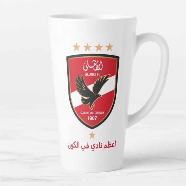 Al Ahly SC Egyptian Football Team Alahly Fans Milchtasse (Rechts)