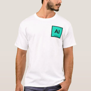 Al - Aluminium Chemie Periodensystem Symbol T-Shirt