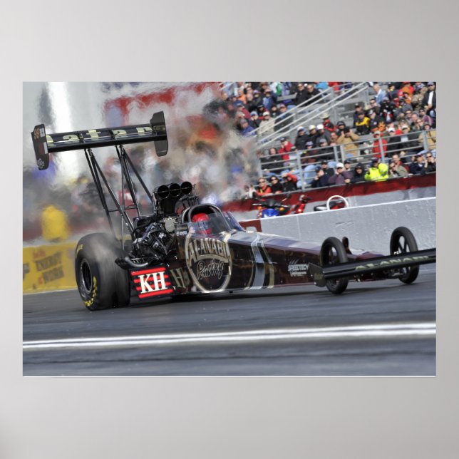 Al-Anabi Top Fuel Silver Team Print Poster (Vorne)