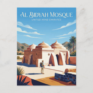 Al-Bidya-Moschee Vereinigte Arabische Emirate Postkarte