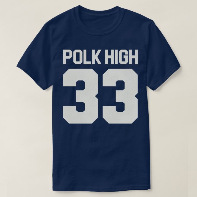 Al Bundy Polk High Jersey FrontBack Print T-Shirt (Design vorne)