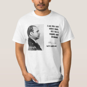 Al Capone auf Geschäft - Gangster-Shirt T-Shirt