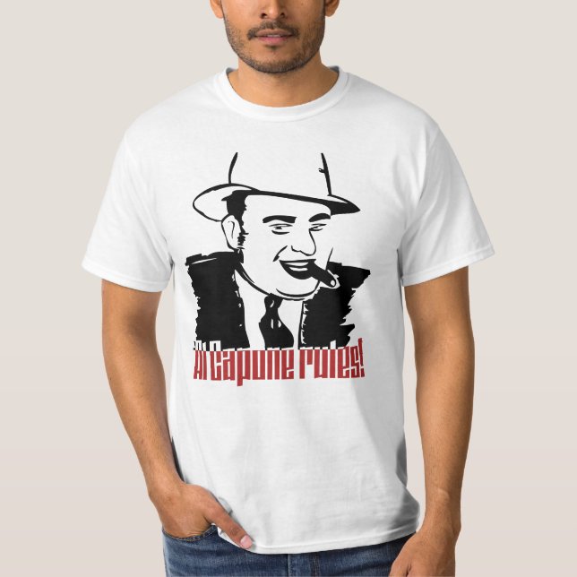 Al Capone Rules T-Shirt (Vorderseite)