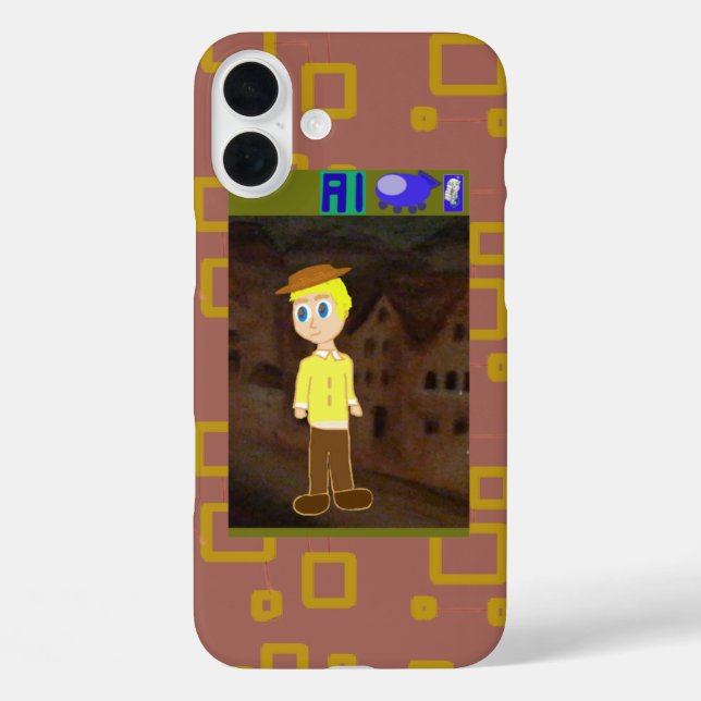 Al Case-Mate iPhone Hülle (Rückseite)