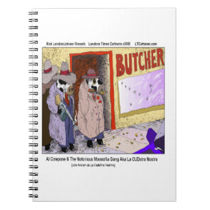 Al Cowpone & The Moofia Gang Funny Cows Notizblock