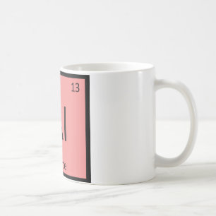 Al - Dente Pasta Chemistry Periodic Table Symbol Kaffeetasse