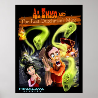 Al Emmo und das Minenposter der verlorenen Holländ Poster