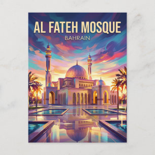 Al Fateh-Großmoschee Bahrain Postkarte