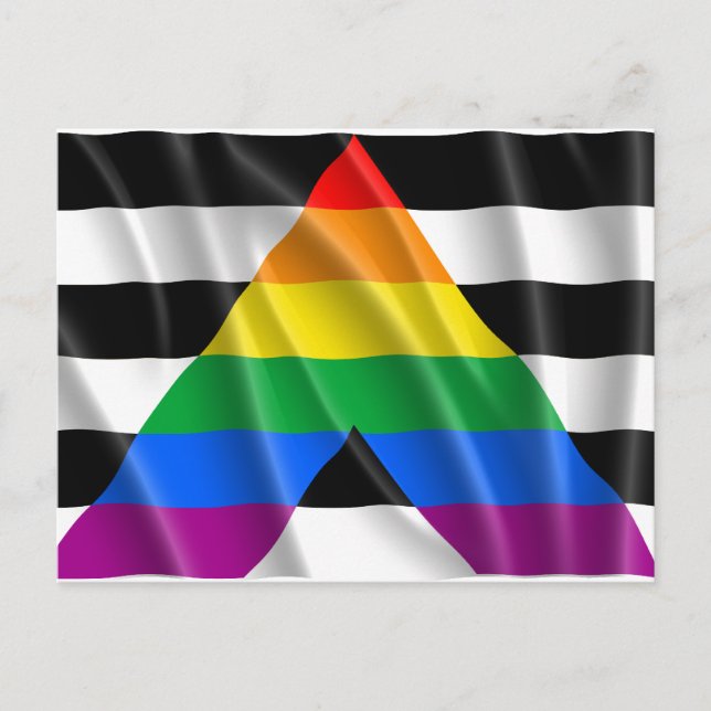 AL FLAG FLYING -.png Postkarte (Vorderseite)